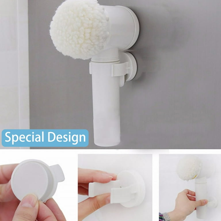 Electric Spin Scrubber Cleaning Brush Handheld Kitchen Bathroom Sink Cleaning Tool Automatic Cordless for Kitchen Bathroom Shower Tile, Size: 26188