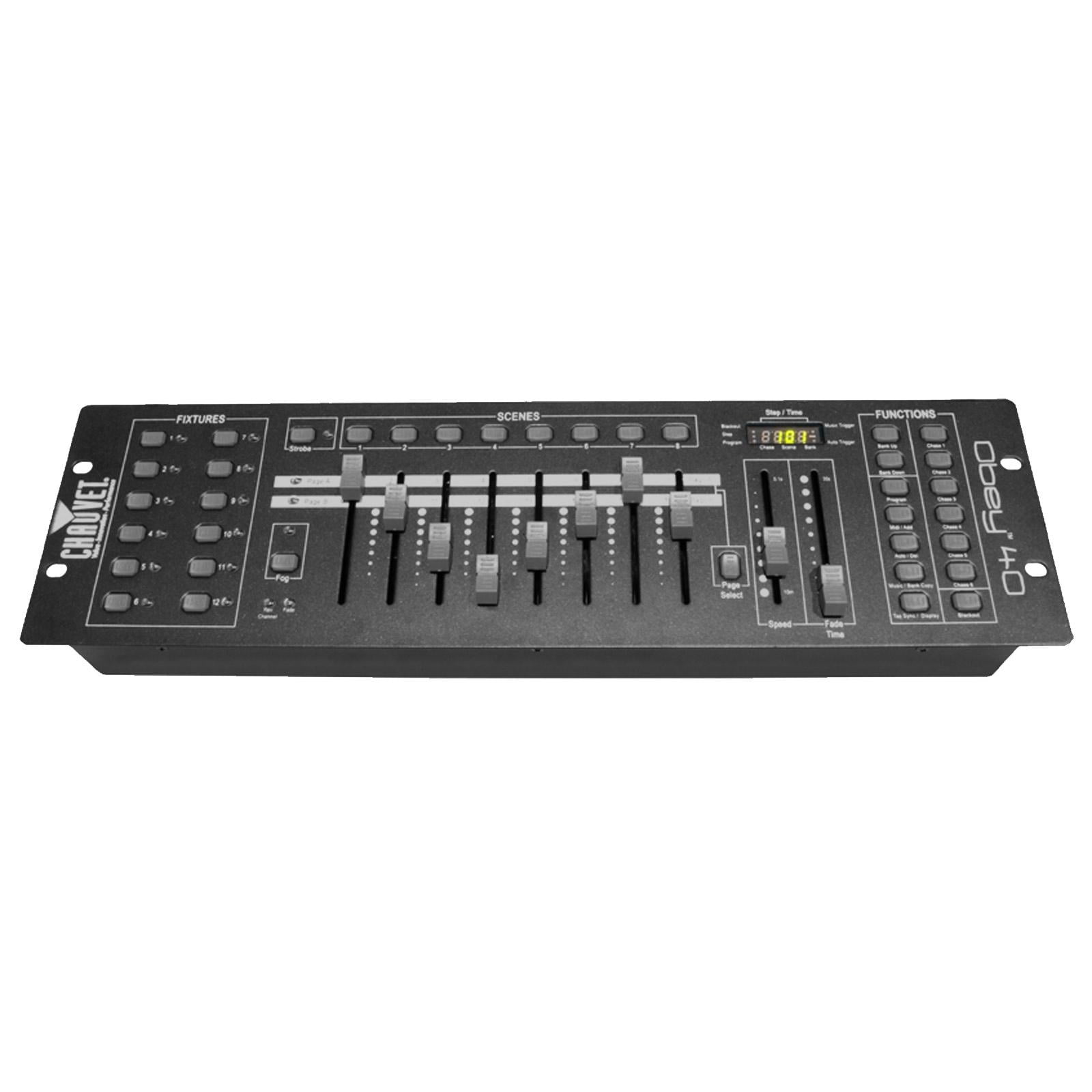 Chauvet DJ Obey 40 DMX Controller with Case Package