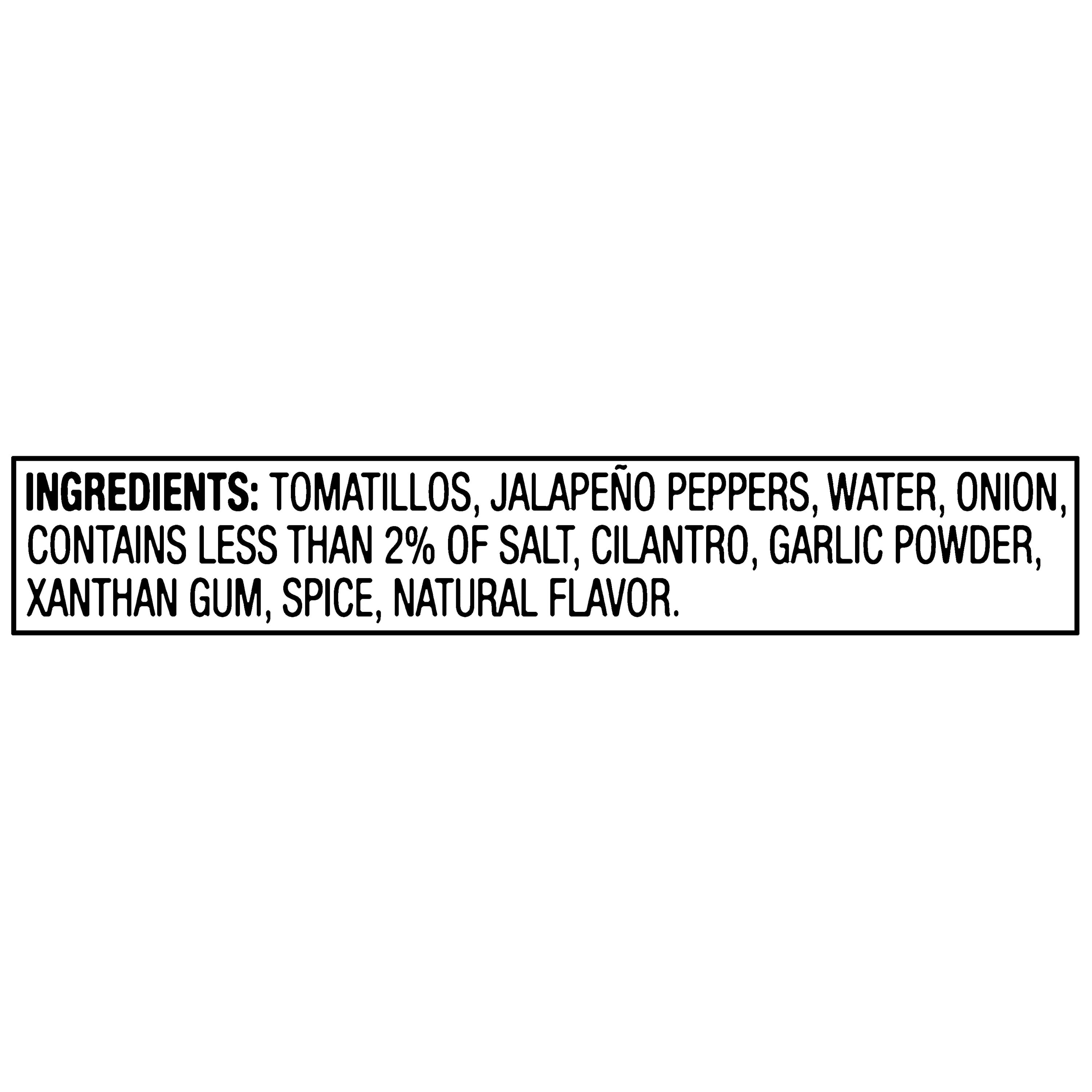 Great Value Medium Cantina Style Salsa Verde, 16 oz