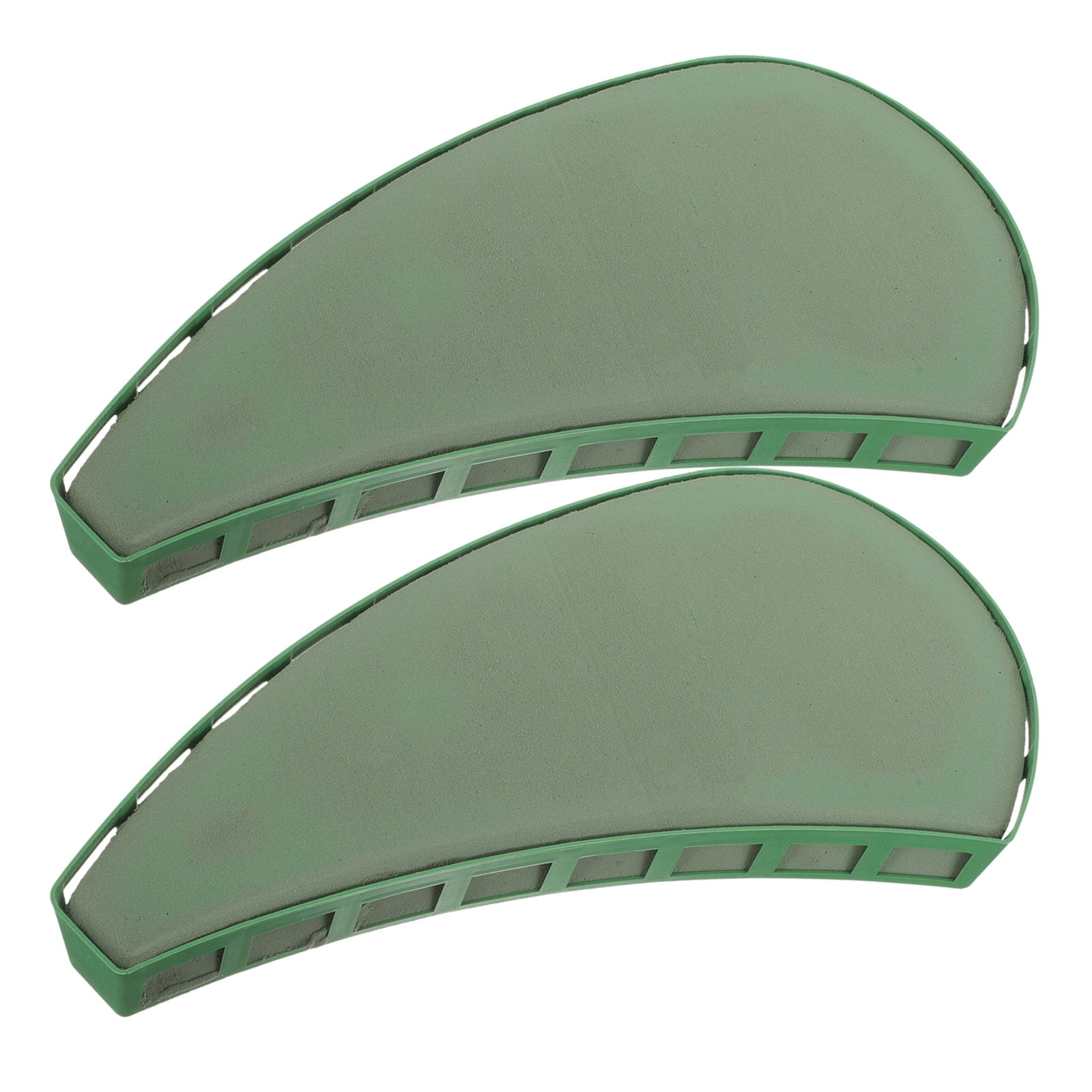 NUOLUX Plastic Floral Foam Blocks Green for Wedding Car with Suction Cup