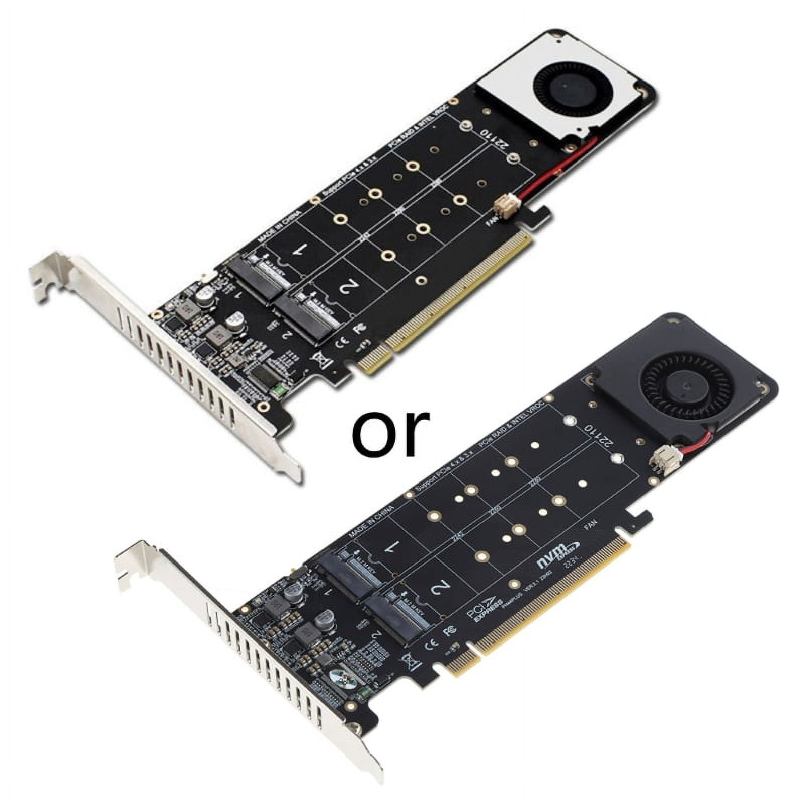 ASUS Hyper M.2 X16 PCIe 4.0 X4 Expansion Card Supports 4