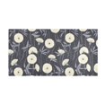 thumbnail image 2 of Haosy Elegant Cream Dandilion Bathroom Rugs Non Slip Absorbent Soft Plush Quick Dry Bath Mat, 39"x20", 2 of 8