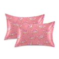 thumbnail image 3 of Ryvnso Satin Pillowcase Crabs Cute Pillow Cases Standard Size 26x20in, 3 of 6
