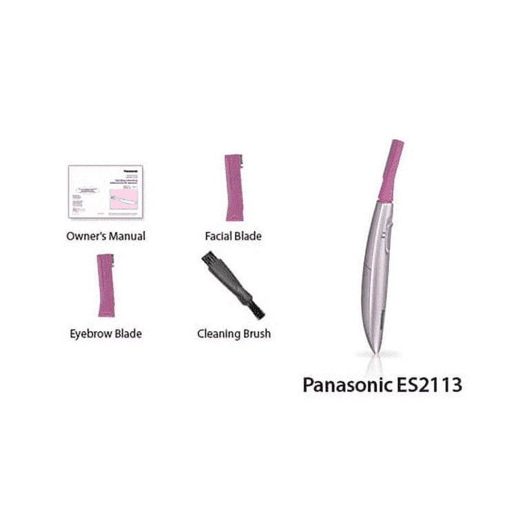 Panasonic Facial Hair Trimmer for Women ES2113PC, with Pivoting