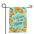 thumbnail image 2 of Welcome to Our Home Oranges Outdoor Garden Flag 12.5" x 18", 2 of 3