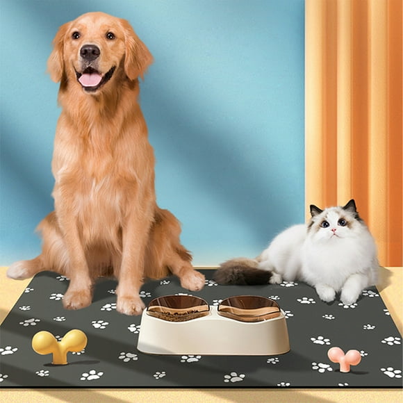 Meitianfacai Blulids Super Soft Dog Mat 15.7"×23.6",Washable Dog Bed Mat with Non-Slip Bottom, Cozy Dog Crater Mat Kennel Pad for Sleeping,Mattress for Large Medium Small Dogs & Cats