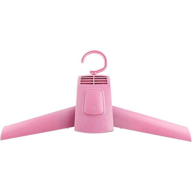 Séchoir à Vêtements Électrique Multifonction Portable (Couleur : Rose Rouge)