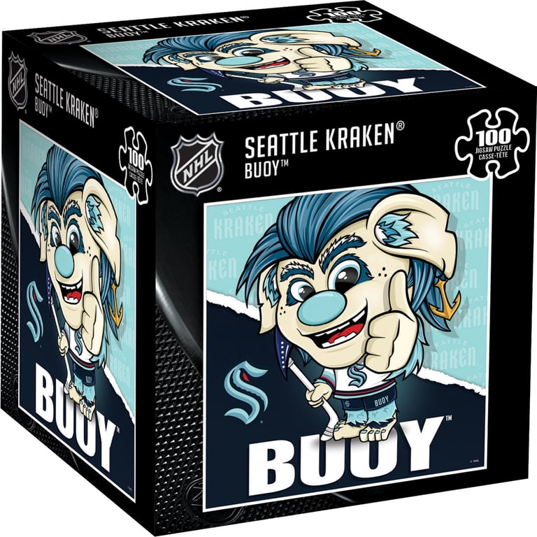 リーリー♡シンシン20thAnniversary☆碧峰峡凱旋おみやげマスコット♡ MasterPieces Officially Licensed Buoy - Seattle Kraken Mascot 100