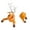 reindeer, variant on Christmas Crashing Santa & Reindeer Animated Decoration, Funny Christmas Window Decorations with Broken-Glass Sticker & Leg-Kicking Animation, Christmas Decor, Fits Any Window