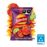 Papas fritas Sabritas Xtra Flamin' Hot sabor queso chile y limón 160 g