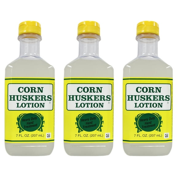 3 Pack - Corn Huskers Heavy Duty Oil Free Hand Lotion 7 Fl Oz Each