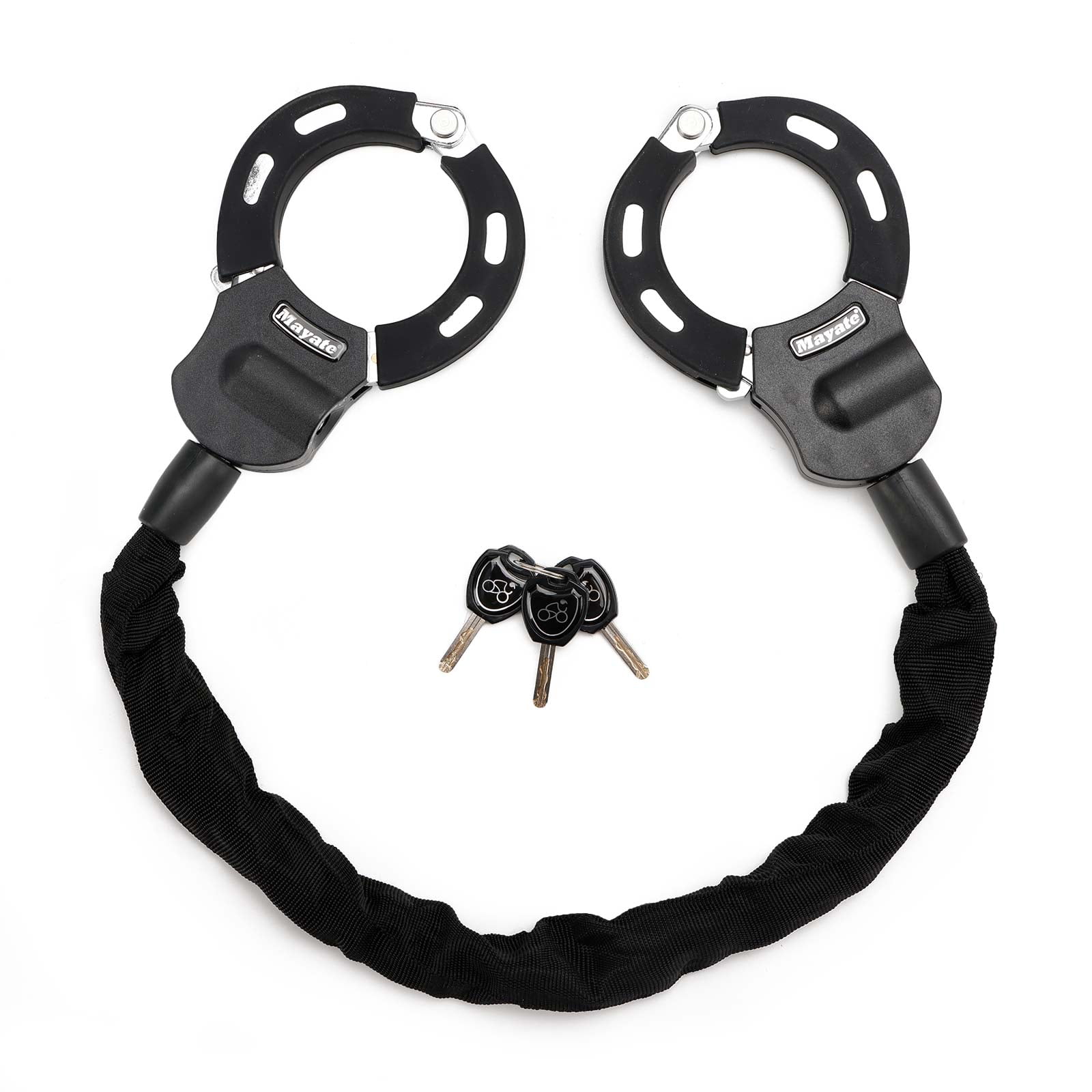 Motorcycle Bike Electric Scooter Lock For Anti-Theft with 60cm Chain Lock and Key