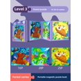 thumbnail image 1 of Rompecabezas magnético educativo avanzado para niños, juguete de bloques apilables 3D, rompecabezas para niños de 8 a 10 años, inteligencia para bebés, 1 of 5