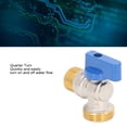 thumbnail image 3 of Water Shut Off Valve, 1/2 X 3/4 Inch Anti Corrosive High Hardness Simple Operation Angle Stop Valve  for Toilet, 3 of 8