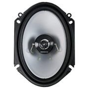 Kenwood KFC-C6866S 6x8 2-Way Coaxial Car Speakers, 500W Peak Power, Stereo Audio Speakers, Pair