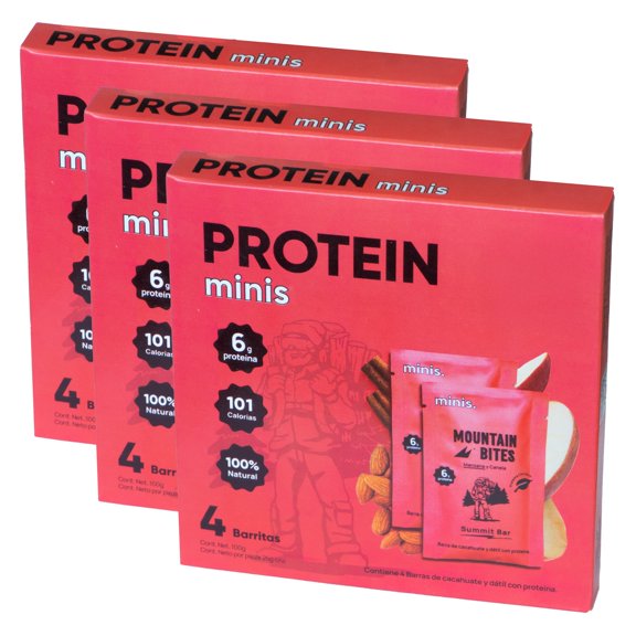 Barras con Proteina Minis sabor Manzana y Canela
