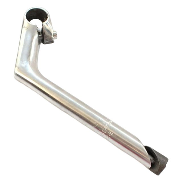 Advancent Handle Bar Stem 22.2mm Frame Gooseneck Stem for Comfort Bikes Ciclismo plata