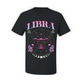 thumbnail image 2 of Wild Bobby Libra the Scales Air Sign, September 22 October 23, Constellations Horoscope Zodiac Birthday Birth Month Stone Gift for Men Women Tee, 2 of 6