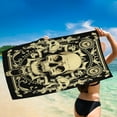 thumbnail image 4 of YMTQ Beach Towels Clearance 30x59in Microfiber Towel Blankets Polyester Cooling Sandproof Oversized Bath Extra Large Pool Camping Children Women Adu, 4 of 8