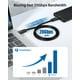 thumbnail image 5 of Cable Thunderbolt 3 Matters USB-C de 20 Gbps, 2 m, negro, 5 of 6