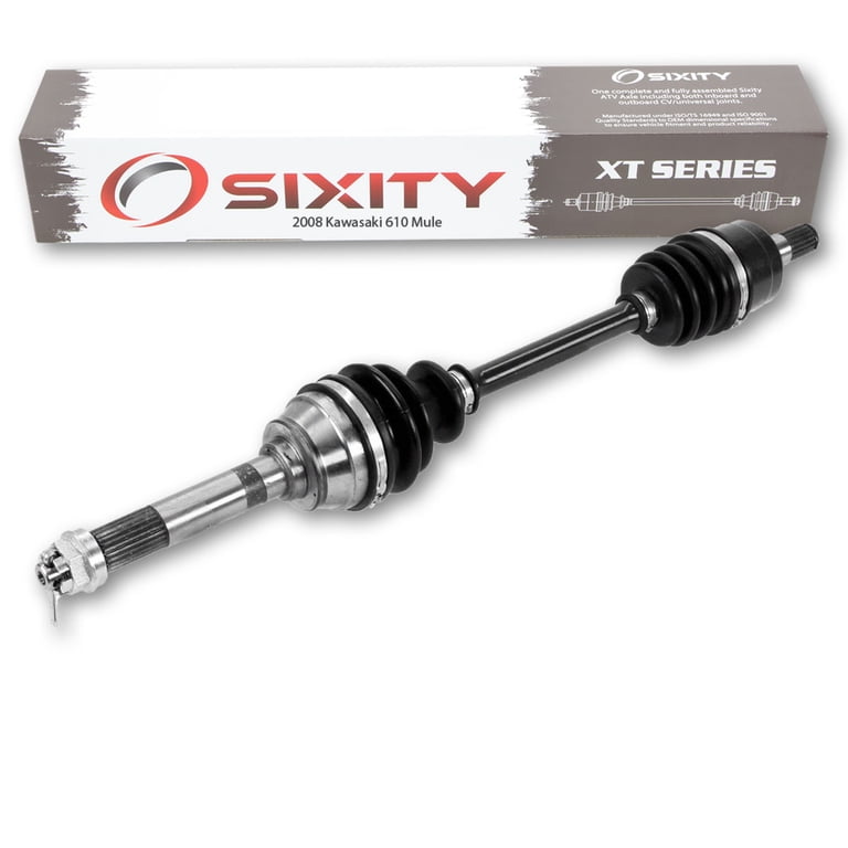 Sixity XT Front Right Axle compatible with Kawasaki Mule 610 2008