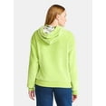 thumbnail image 4 of Dr. Seuss The Grinch Women's Reversible Graphic Fleece Hoodie with Long Sleeves, Sizes XXS-XXL, 4 of 6