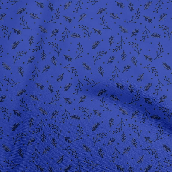 oneOone Rayon Yellow Fabric Christmas Craft Projects Decor Fabric Printed By The Yard 56 Inch Wide