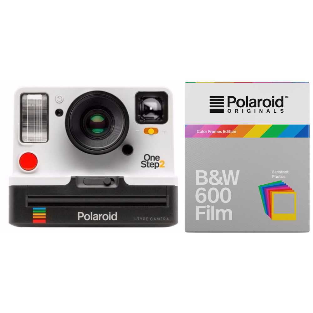 Polaroid Originals 9008 OneStep 2 VF Instant Film Camera with 4673 B&W Film