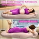 thumbnail image 3 of Almohada inflable de embarazo KSFJEU para todo el cuerpo y maternidad, 3 of 7
