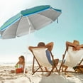 thumbnail image 4 of GVN Outdoor Patio Umbrella,Patio Umbrella,7.2 Feet Portable Outdoor Beach Umbrella with Sand Anchor and Tilt Mechanism-Green, 4 of 11