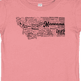 thumbnail image 4 of Inktastic Montana State Word Salad Boys or Girls Baby T-Shirt, 4 of 5