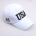 thumbnail image 4 of CAIVO Hats Unisex Embroidered Baseball Cap Adjustable Twill Visor Hat Independence Day Themed Caps Celebrate America's 250th Anniversary, 4 of 5