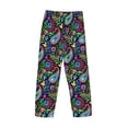 thumbnail image 3 of Lsque Watercolor Floral Paisley Print Men's Pajama Pants, Lounge Pant - Comfortable Home Wear,Elastic Waistband, Stylish Design-XX-Large, 3 of 9