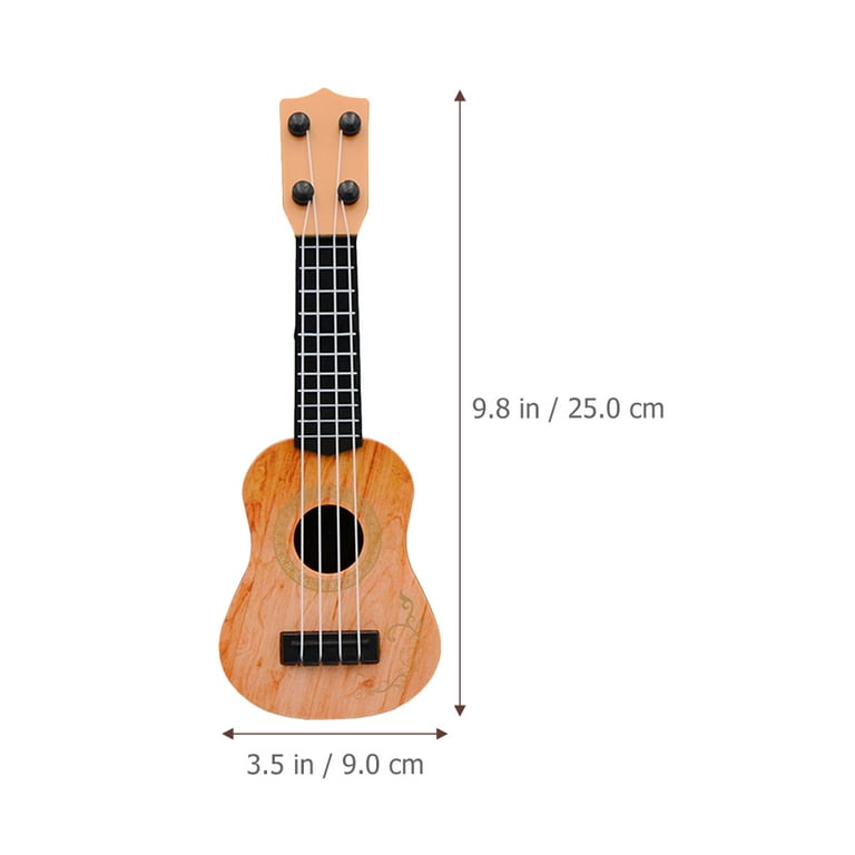 Guitar Kids Ukulele Musical Instrument Children Toddler 4 Mini Toys Small  Beginner Starter Instruments Strings Acoustic 
