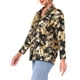 thumbnail image 4 of Camisas de botón para mujeres, blusa casual de cuello en V de manga larga, camisa de fiesta moderna con bolsillos, XL negra, 4 of 6