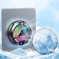 thumbnail image 3 of 2X X42 Tablet Radiator Tablet Cooler RGB Colorful Lighting 10cm Magnetic Semiconductor Cooler Cooling Fan para Tablet, 3 of 5