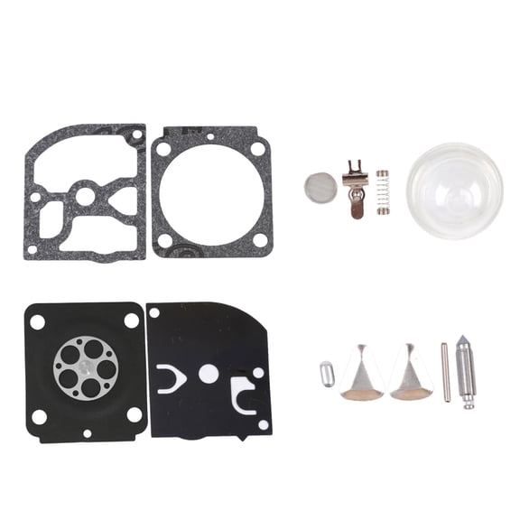 Ana RB-100 HS45 FS55 FS38 BG45 Trimmer Carburetor Rebuild Kit with 4 Diaphragms and 9 Parts for Outdoor Power Equipment Maintenance