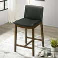 thumbnail image 5 of Anderson Modern Furniture Style Leather Counter Chair in Black, 5 of 5