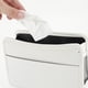thumbnail image 5 of Bote de Basura para Coche Único Bargains, Portátil y Plegable, Bote de Basura de Cuero Sintético para la Puerta del Coche 1 Pcs Blanco, 5 of 6