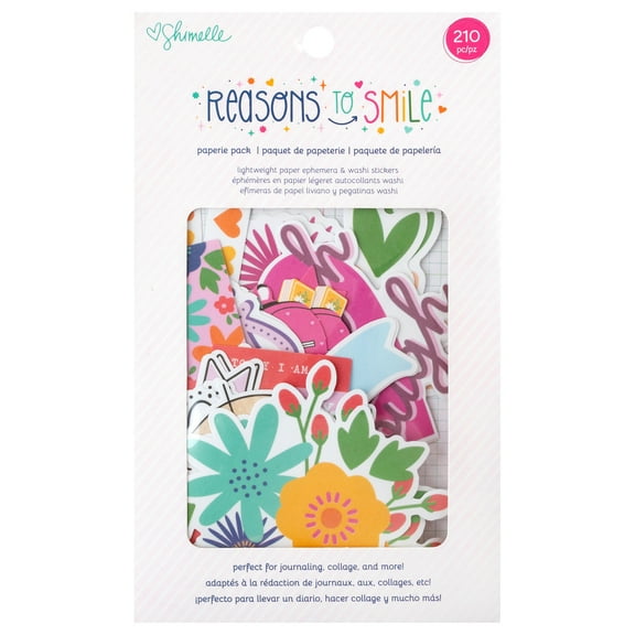 Shimelle Reasons To Smile Paperie Pack-210 Pieces