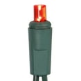 thumbnail image 2 of Vickerman 50 Red Twinkle Wide Angle LED Light on Green Wire, 25' Christmas Single Mold Light Strand, 2 of 2