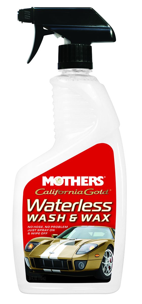 Mothers 05644 Car Wash And Wax California Gold Liquid; 24 Ounce Spray