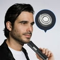 thumbnail image 2 of Recortador de vello nasal eléctrico con cuerpo de tubo de aluminio y metal, recargable por USB, para afeitar patillas, 2 of 5