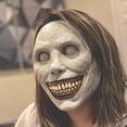 thumbnail image 6 of Halloween Mask Scary Smiling Demons Mask with White Eye Horrible Devil Cosume, 6 of 8