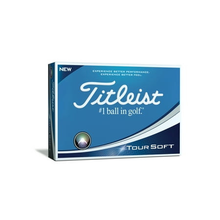 Titleist Tour Soft Golf Balls, 12 Pack