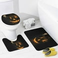 thumbnail image 4 of Michael Myers Halloween Shower Curtain Sets 4 Piece Bathroom Set Shower Curtain Non-Slip Rugs Toilet Lid Cover Bath Mat Bathroom Decor, 4 of 8