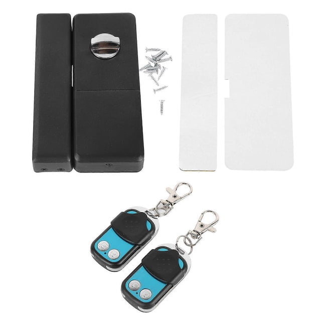 Smart Door Lock Aluminum Alloy Invisible Keyless Remote Control Security Lock for Gates Wooden Doors Iron Gates
