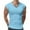 Red, variant on Men's Sleeveless Ribbed V-Neck Casual Tank Top Stretchy Slim Fit Muscle Top