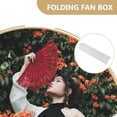 thumbnail image 6 of FOMIYES DIY Folding Fan Storage Box White Paper Elegant and Practical for Various Occasions, 6 of 8