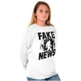 thumbnail image 4 of Fake News Legend Bigfoot Sasquatch Long Sleeve TShirt Men Women Brisco Brands L, 4 of 6